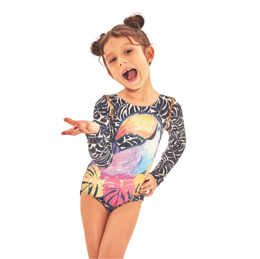 Girl Toucan UV Swimsuit