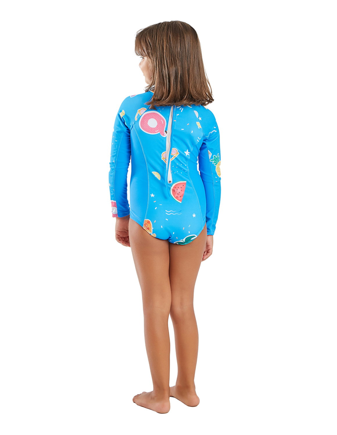 Girls Stickers UV Swimsuit