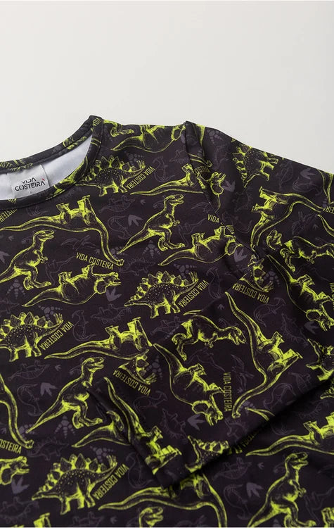 Boys Dino UV Rashguard Set