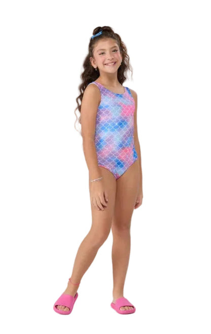 Girls Mermaid UV Swimsuit