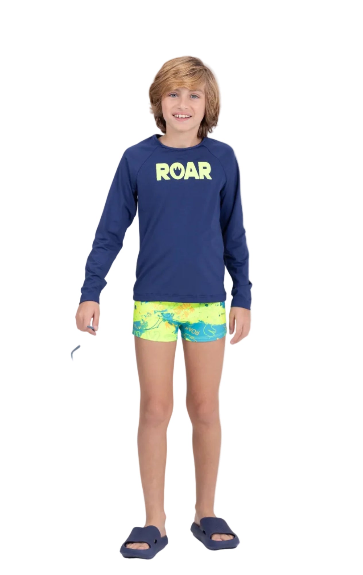 Boys Roar UV Rashguard Set