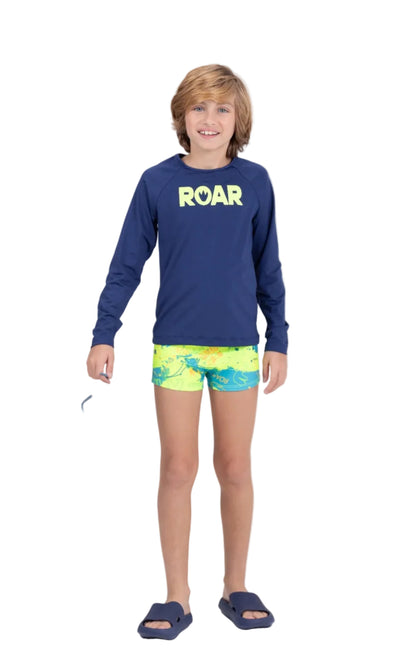 Boys Roar UV Rashguard Set
